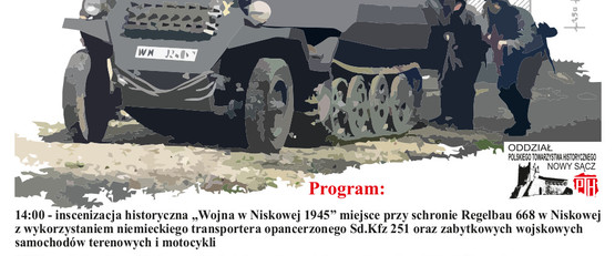 WOJNA W NISKOWEJ 1945r. - REKONSTRUKCJA