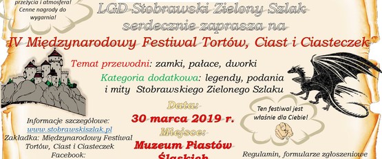 IV Międzynarodowym Festiwalu Tortów, Ciast i Ciasteczek
