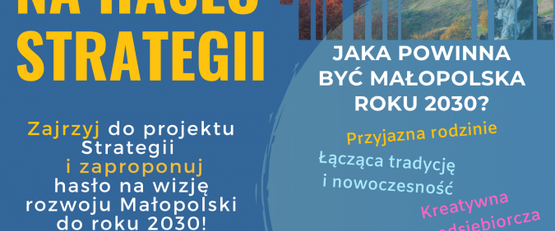 Konkurs na hasło Strategii