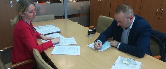 Informacja o podpisaniu umowy