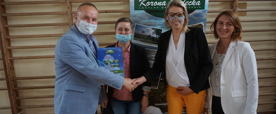 Podpisanie umów z Grantobiorcami