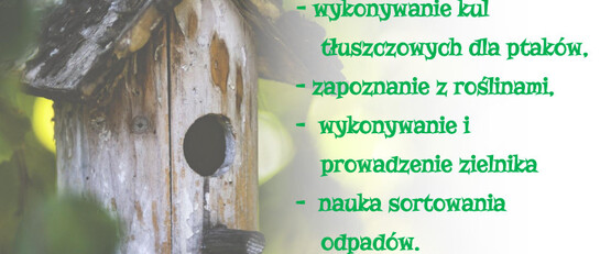 Warsztaty ekologiczne jestem eko!!!