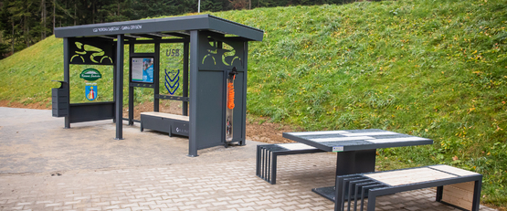 Wiaty rowerowe na obszarze LGD "KORONA SĄDECKA"