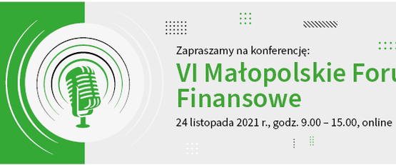 MARR zaprasza na VI Małopolskie Forum Finansowe online