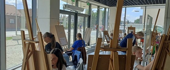 Działamy lokalnie - Pomalujmy nasz świat. Warsztaty artystyczne.