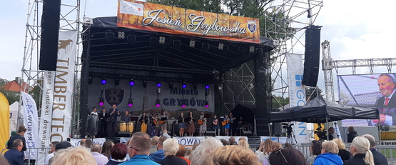 Stoiska promocyjno-informacyjne "KORONY SĄDECKIEJ" na imprezach lokalnych