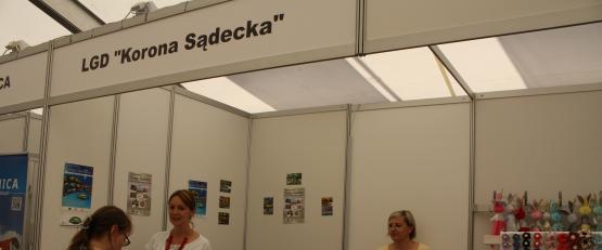 UDZIAŁ LGD "KORONA SĄDECKA" W TARGACH TURYSTYKI WEEKENDOWEJ W CHORZOWIE