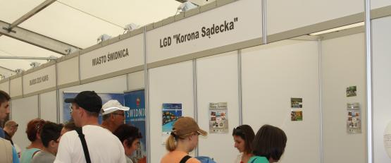 UDZIAŁ LGD "KORONA SĄDECKA" W TARGACH TURYSTYKI WEEKENDOWEJ W CHORZOWIE