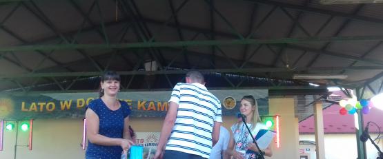 LGD "KORONA SĄDECKA" PODCZAS  FESTYNU "LATO W DOLINIE KAMIONKI"