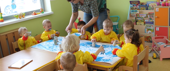 Wiosennie, świątecznie i pracowicie w „Bajkowej Krainie”.