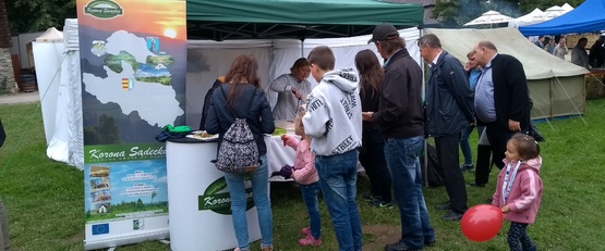 LGD "Korona Sądecka" podczas XXVII Biesiady u Bartnika.