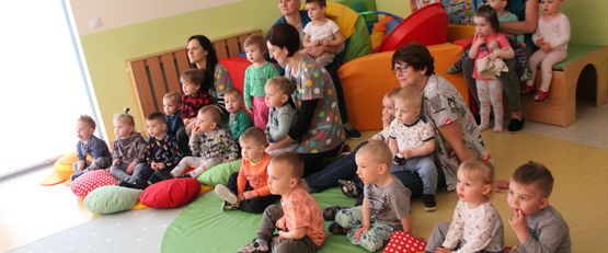 Teatr „ASTER” z Grybowa w naszym żłobku