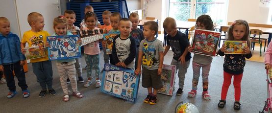 Prezent dla przedszkoli Paszynie aoraz Biczycach Dolnych