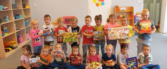 Prezent dla przedszkoli Paszynie aoraz Biczycach Dolnych